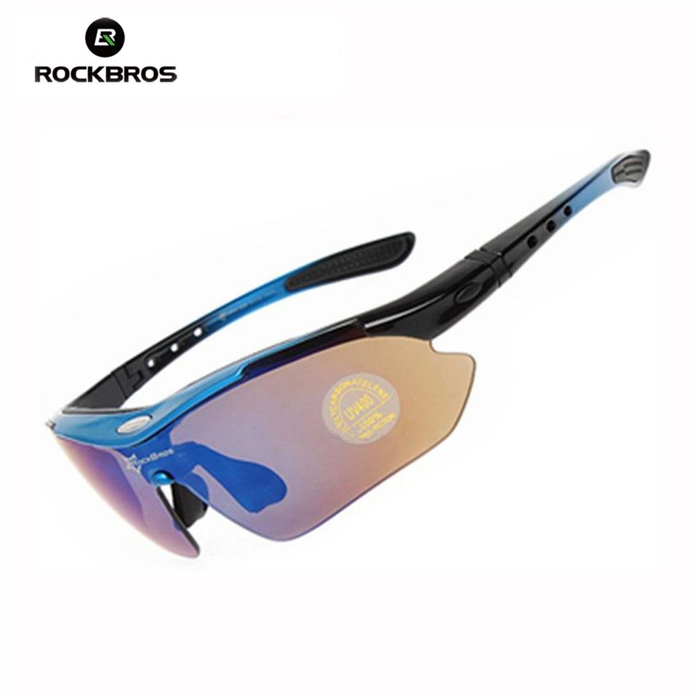 RockBros Polarized Cycling Sunglasses Bike Goggles Eyewear Sport Glasses UV400