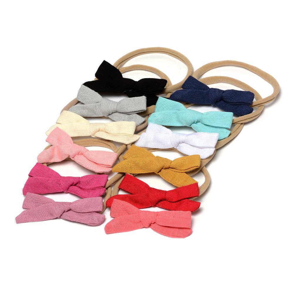 hair bows with nylon band