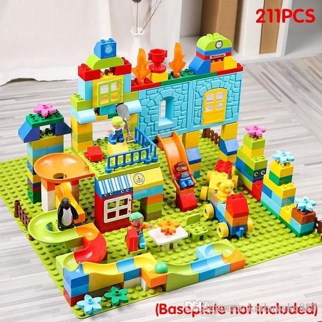 big plastic building blocks