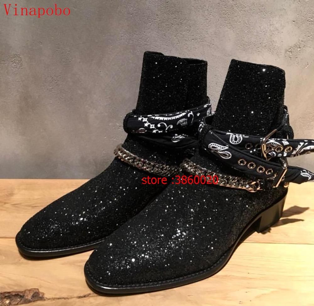 pointed toe boots men