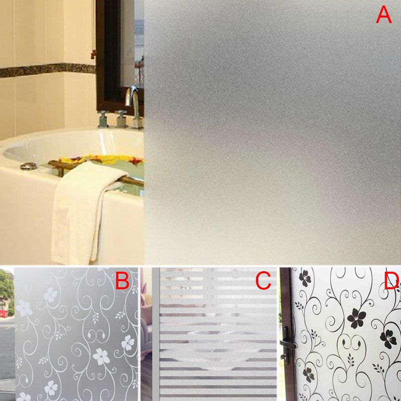 2020 Fashion Pvc Waterproof Frosted Stickers Bathroom Office Glass Walls Window Door Privacy Film Sticker Backdrop Decor 200x60cm From Qianancompanys 16 05 Dhgate Com