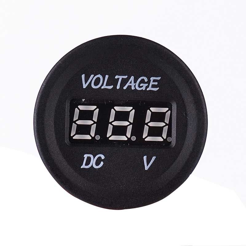 2020 12V Car Battery Voltage Meter Motorcycle Voltage Table Voltmeter