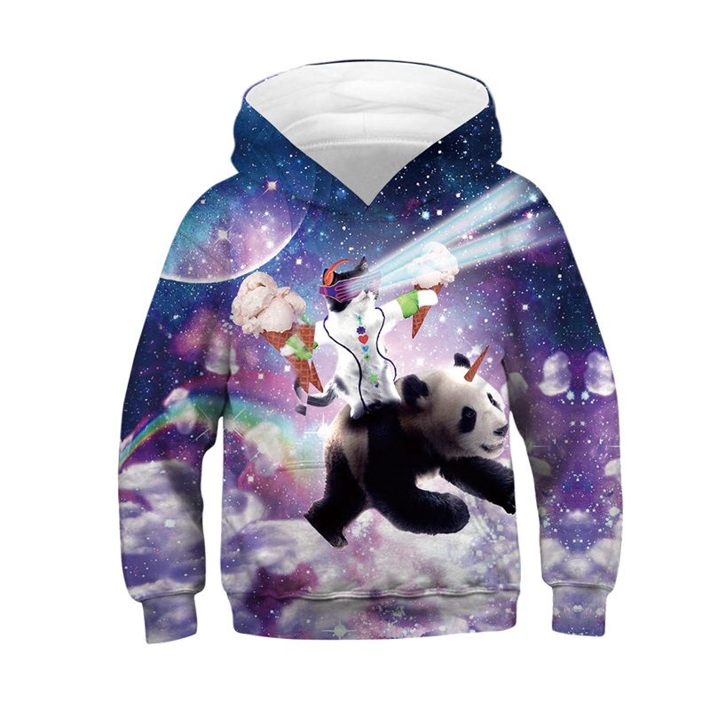 kids panda sweatshirt