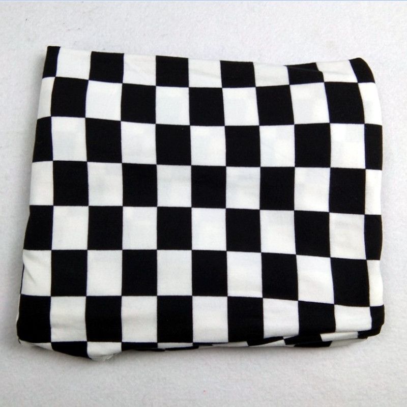 black and white square pants