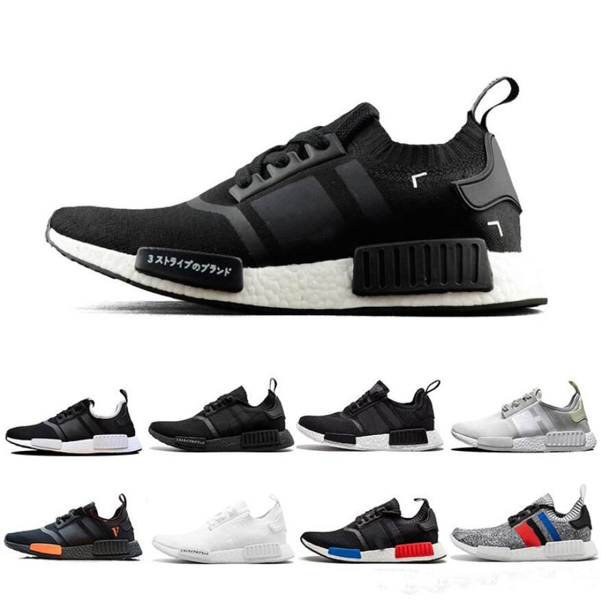 nmd r1 primeknit japan triple black