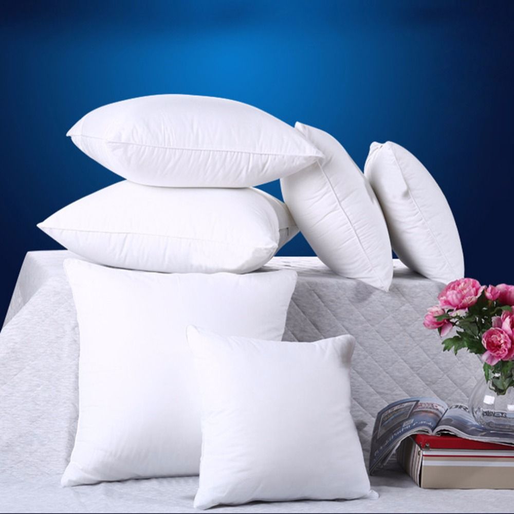 Square Cotton Filling For Sleeping Bed Neck Pillow Filler Non