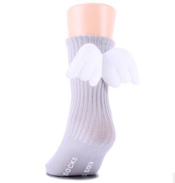 # 4 Angel Wings Kids Socks