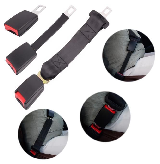 Universal 3colors Car Seat Seatbelt Safety Belt Clip Extender Extension Buckle
