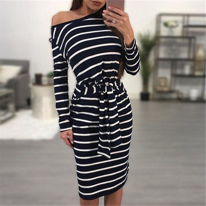 Striped dresses 2020 Clearance