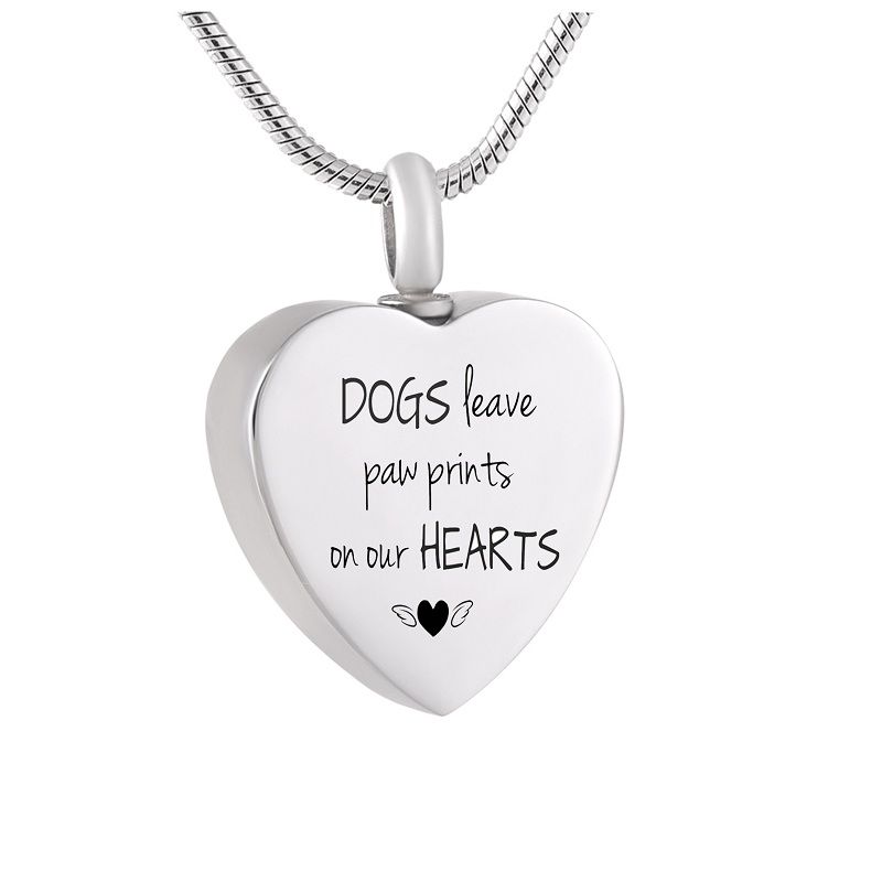 Necklace to hold ashes of dogs on sale