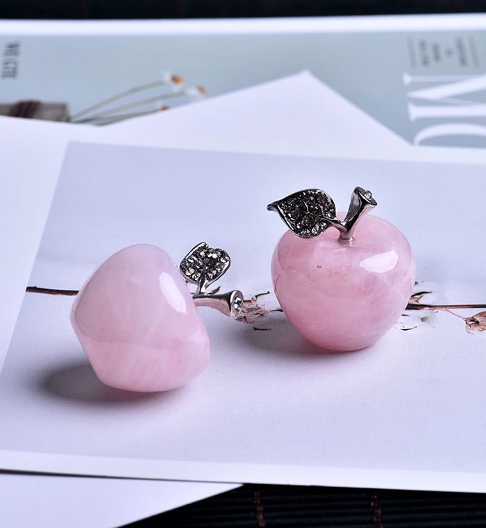 Compre Naturales De Cuarzo Rosa Rosado De La Manzana Se Puede