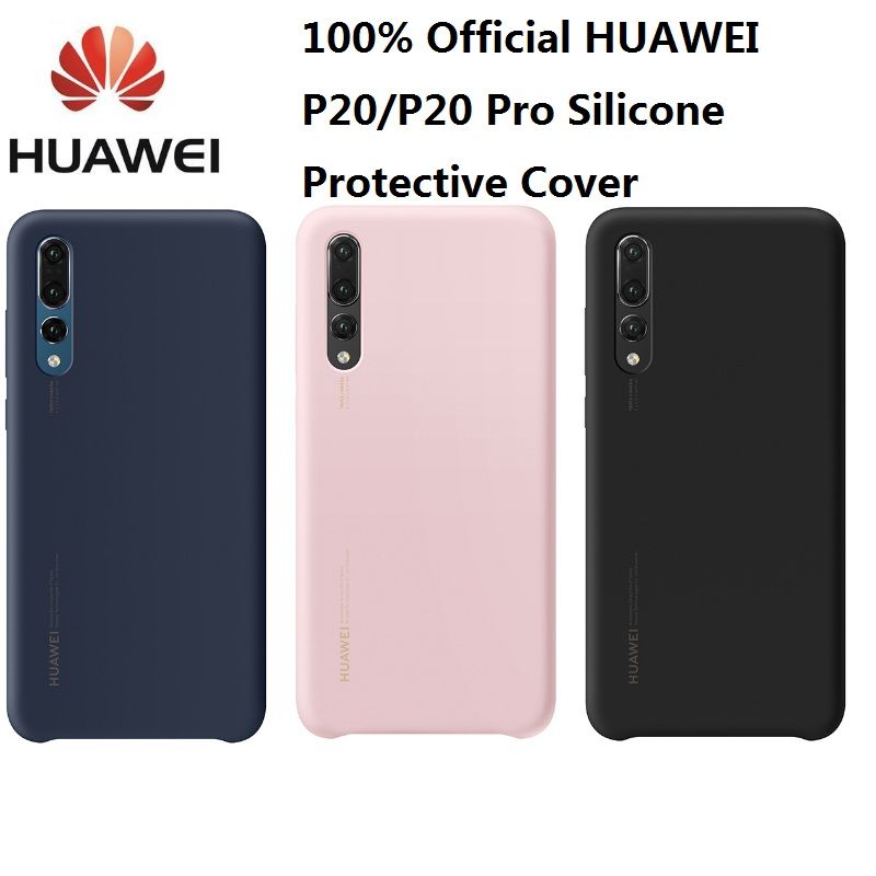 Suministro Al Por Mayor 100% Original Oficial Huawei Pro Funda Silicona Líquida Microfibra Incorporada Shell Huawei P20 Cubierta Protectora De Silicona De Pacers66, 41,65 € | DHgate