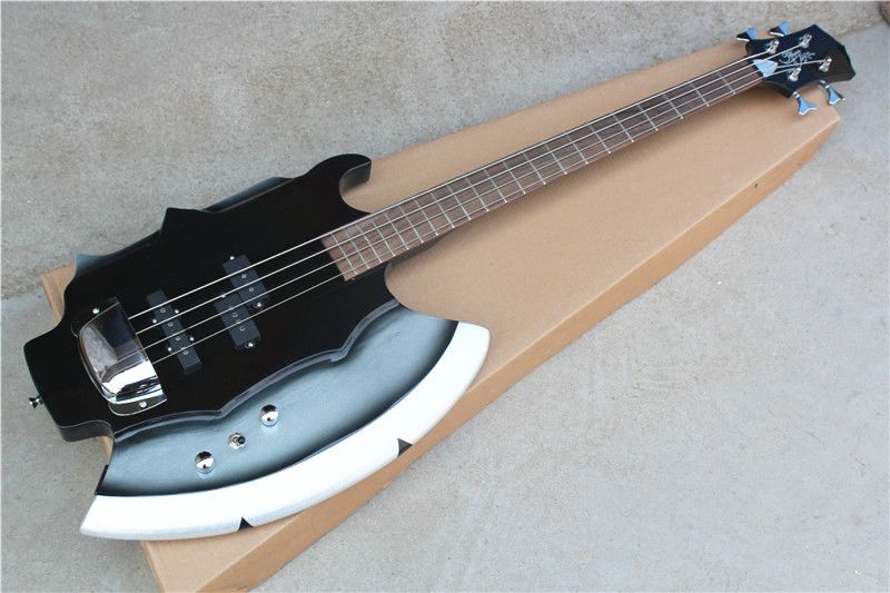 Compra Hacha 4 Cuerdas Cuerpo Negro 21 Trastes Guitarra De Bajo Eléctrico  Con Cubierta De Puente, Hardware Cromado, Diapasón De Palisandro, Oferta  Personalizar Barato | Entrega Rápida Y Calidad | Es.Dhgate