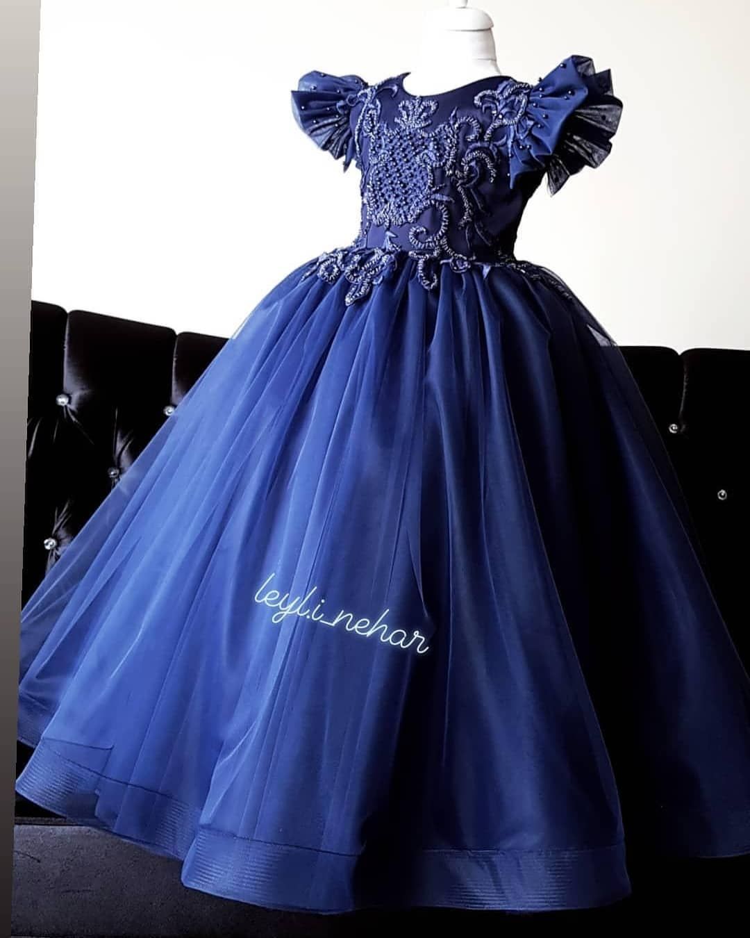 navy blue little girl dresses