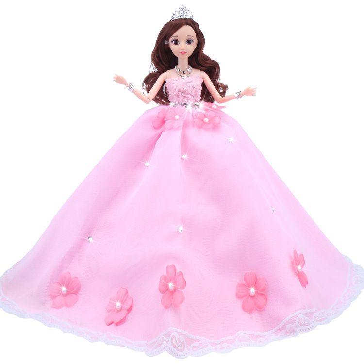 Compre Barbie Doll Color Rosado Flor Vestido De Novia Un Traje De Muñeca Caja De Regalo Más Conjunto Puede Actividad Qa A 12,94 € Del Kareem11 | DHgate.Com
