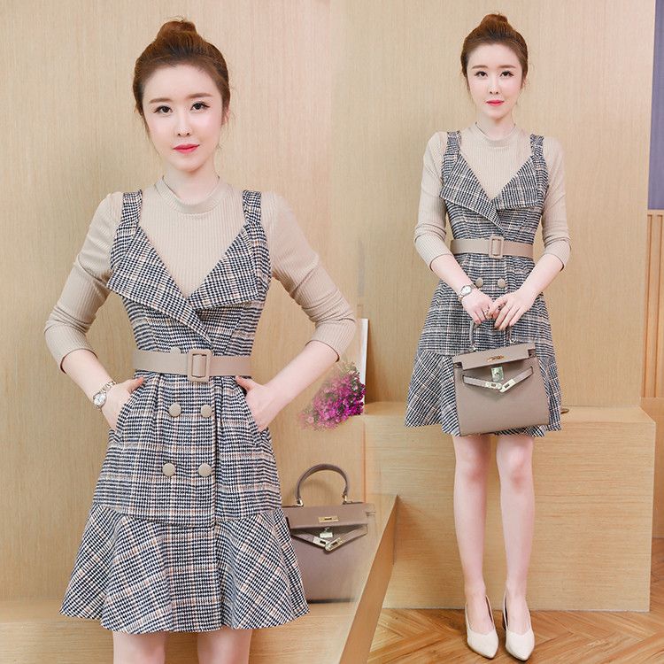 loose fit jumper dress