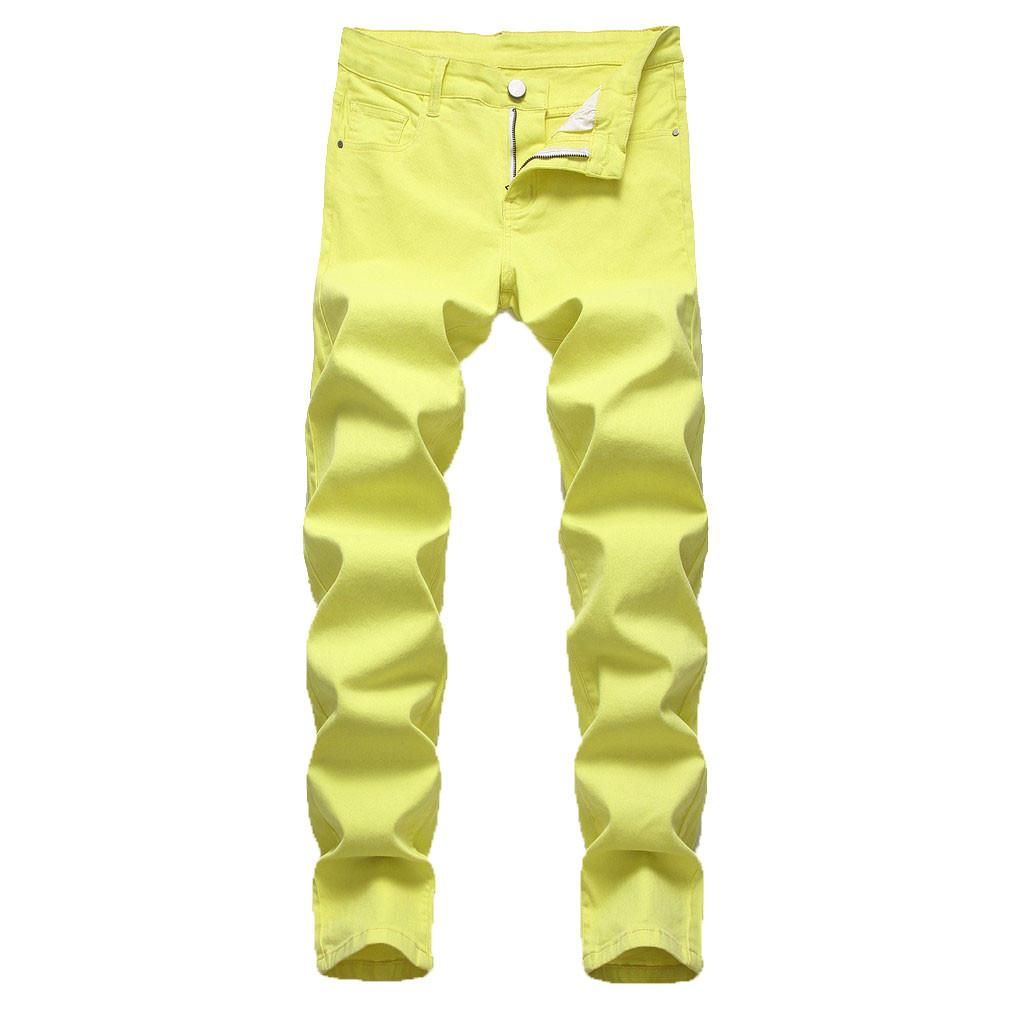 yellow jeans for mens