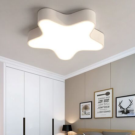 2019 Modern Star Cartoon Child Kids Led Ceiling Lamp Baby Girl Kids Bedroom Ceiling Lamp Home Decor Luminaire Lighting Fixture Myy From