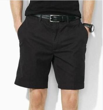 mens white polo shorts