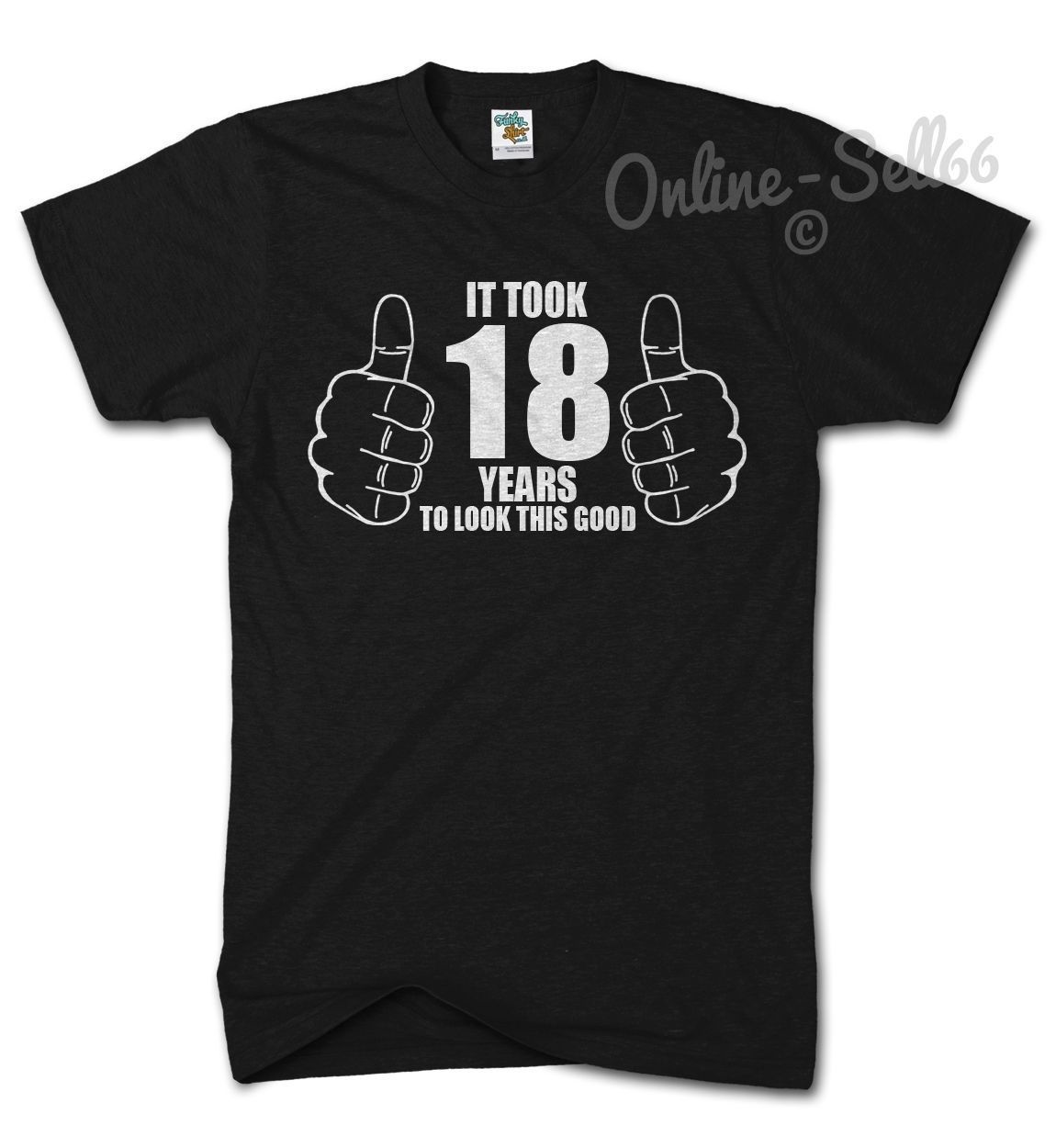 maglietta 18 anni