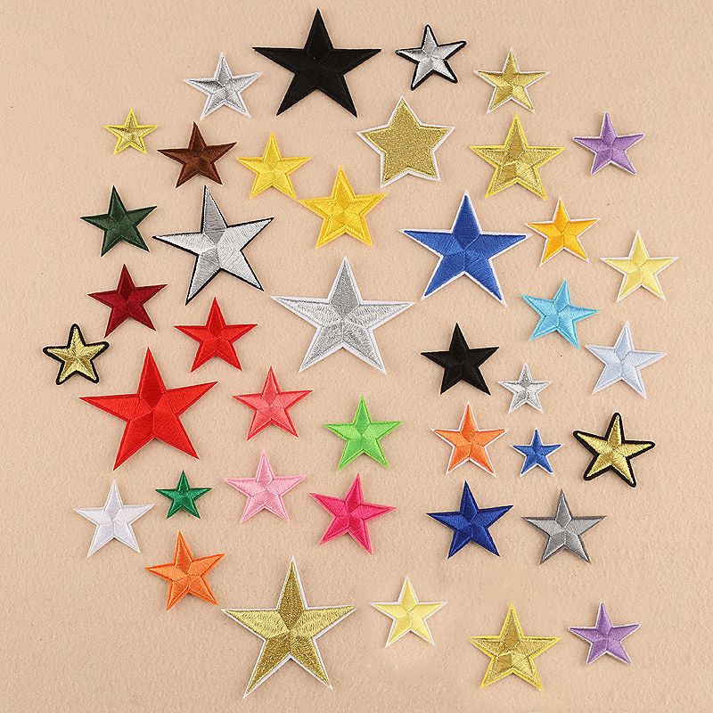 Compra Alta Calidad Pequeña Estrella Parches Para La Ropa De Hierro En  Parches Bordados Pentagram Applique 1 Unid Ropa Transferencia De La  Insignia Barato | Entrega Rápida Y Calidad | Es.Dhgate