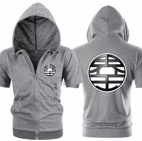 moletom manga curta com capuz