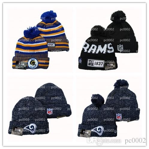 rams skull cap