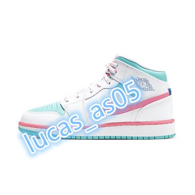 Acheter Pas Cher Nike Air Jordan 1 1s Mid WMNS Digital Pink ... Acheter Pas Cher Nike Air Jordan 1 1s Mid WMNS Digital Pink ...