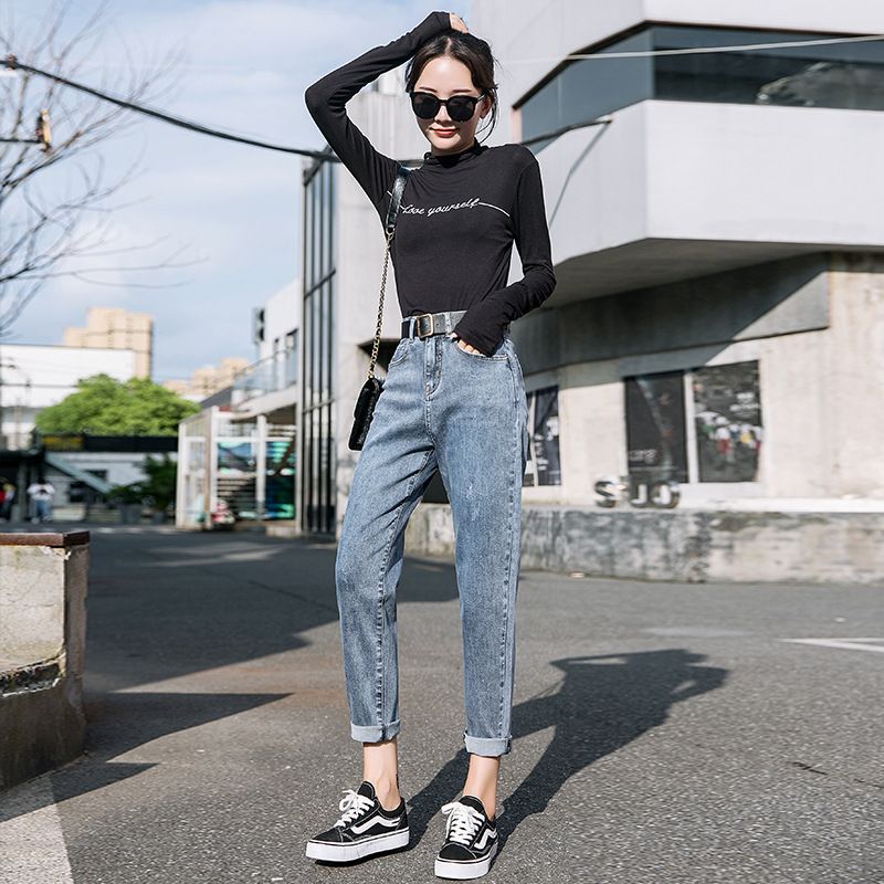 Jeans Womens Spring New Korean Loose 