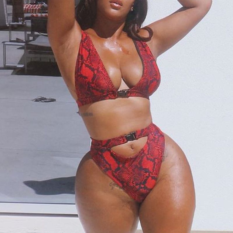 buckle belt bikini