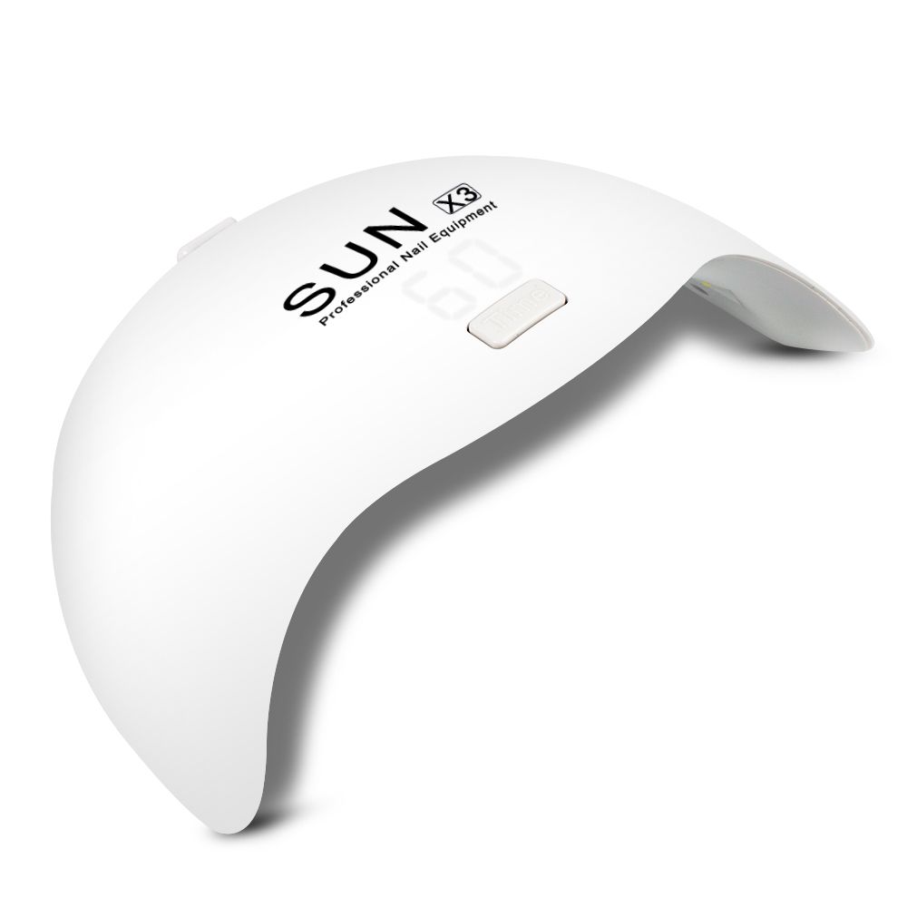 compre sun x3 24w doble lampara uv led secador del clavo para las herramientas del arte del clavo del polaco del gel que cura la luz de la lampara de