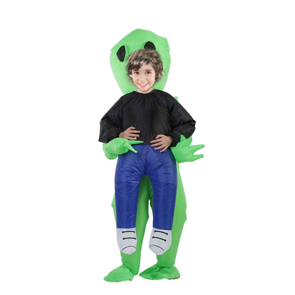 Goede Halloween Costume For Women Men Inflatable Green Alien Cosplay RL-18