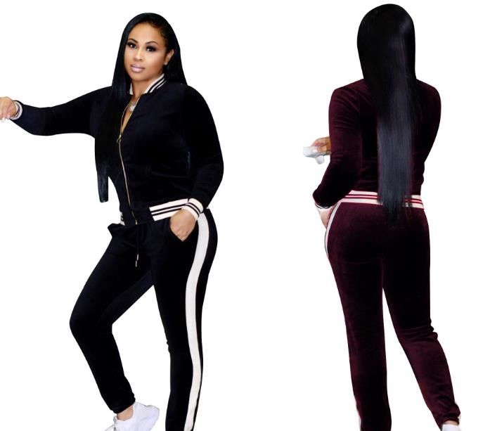 love pink jogging suit