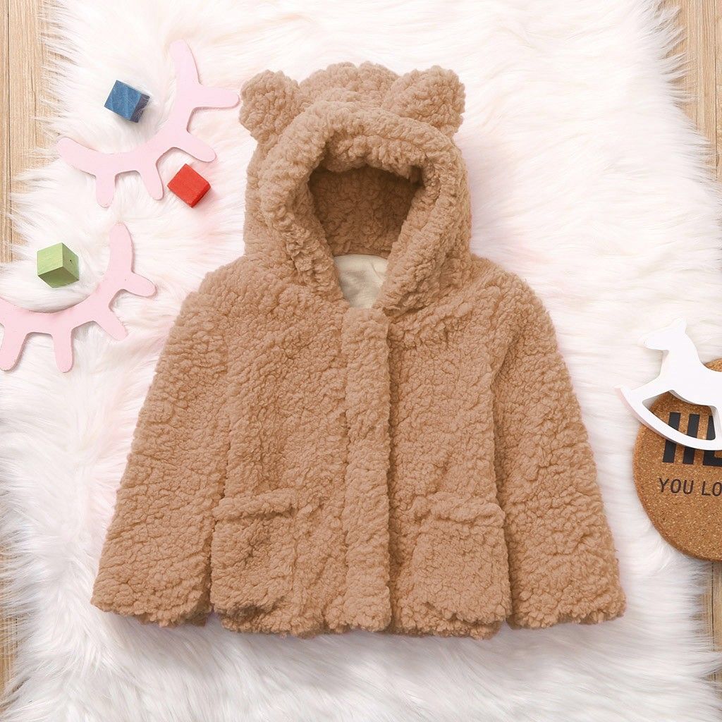 Acheter Oreilles Panda Hiver Bebe Filles Garcons Manteaux Veste Polaire A Capuchon Du Nouveau Ne Veste Outwear Casual Nourrisson Solide Fille Garcon Vetements Manteaux De 15 22 Du Childrenparadise Dhgate Com