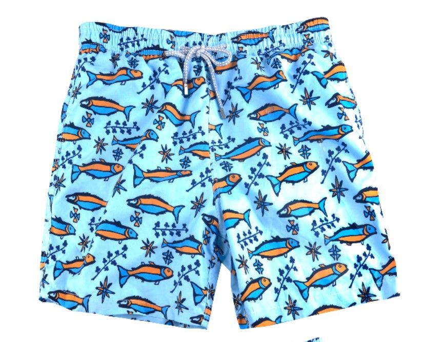 Grosshandel Mehr Farben Fisch Sommer Herren Badehose Schnell