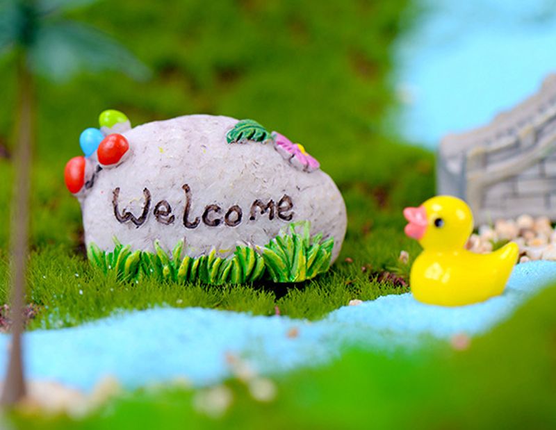 stone fairy garden ornaments