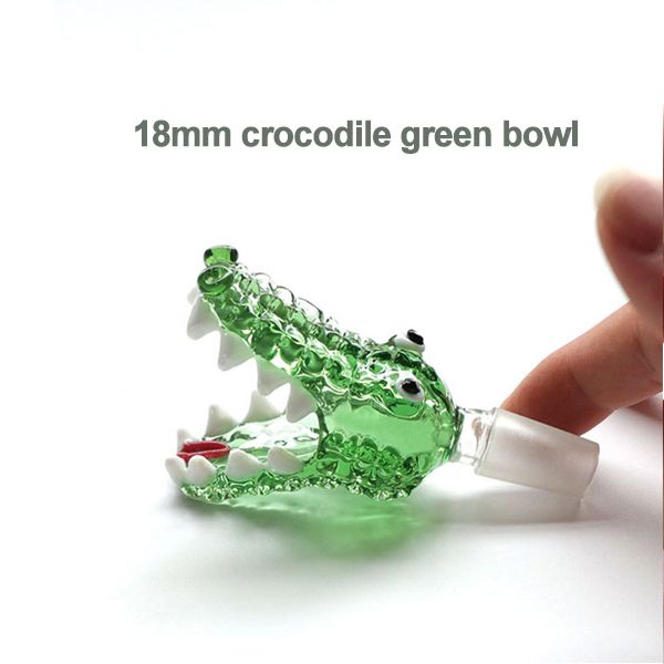 18mm Crocodile Green Bowl