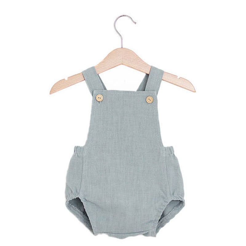 baby boy cotton overalls