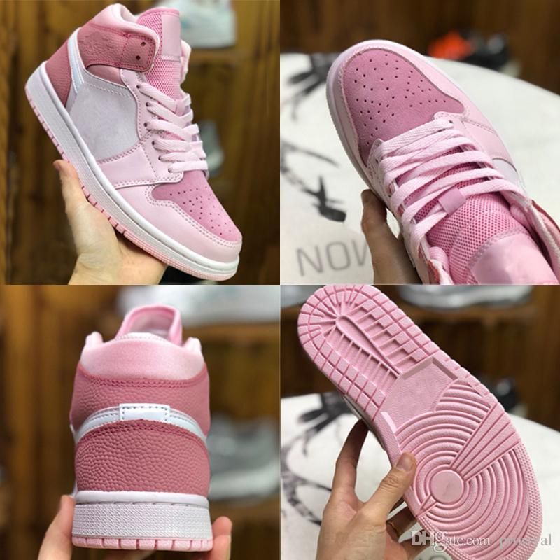 unc pink sneakers