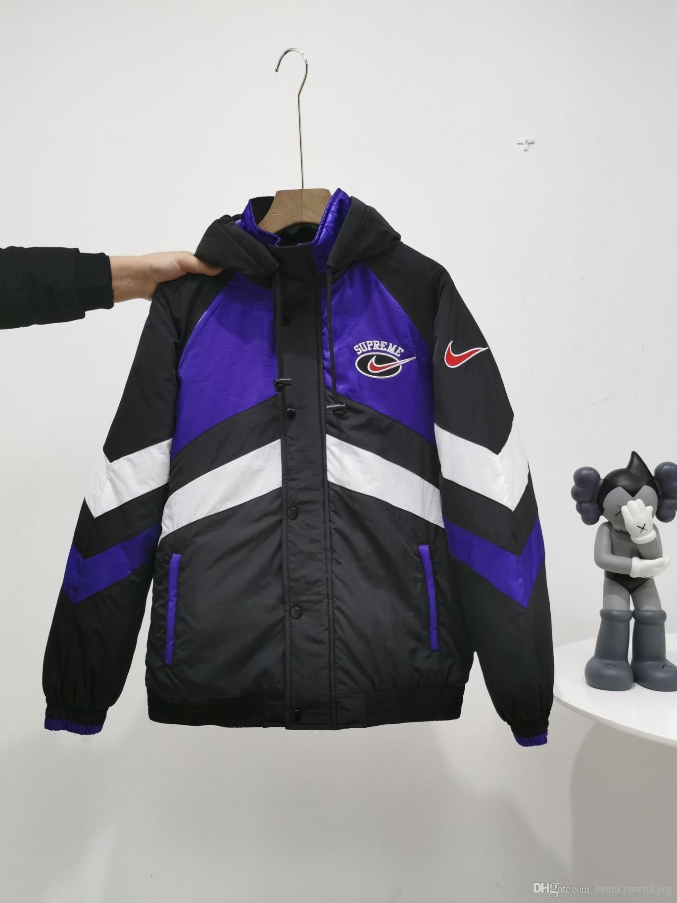 Compra 2019 Nueva Supr Hombres De La Chaqueta De Algodón Chaqueta Con  Capucha Niiike Deporte De Marca Campera De Abrigo Con Capucha TEE M 2XL  Barato | Entrega Rápida Y Calidad | Es.Dhgate