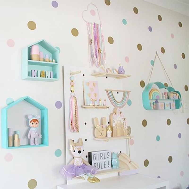 Compre Puntos Pegatinas De Pared Para Ninos Habitacion Bebe