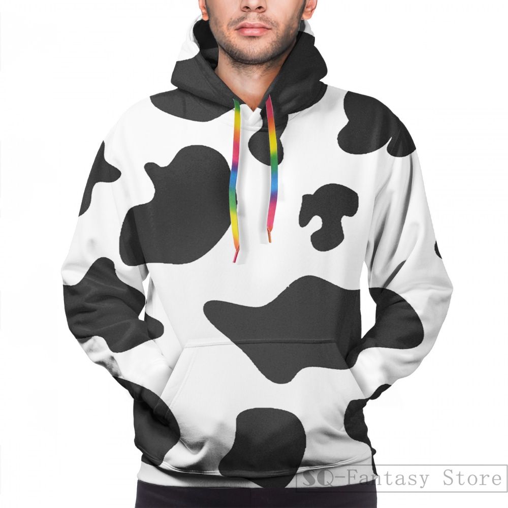 Para hombre con para mujeres divertidas manchas de vaca modelo de impresión animal print