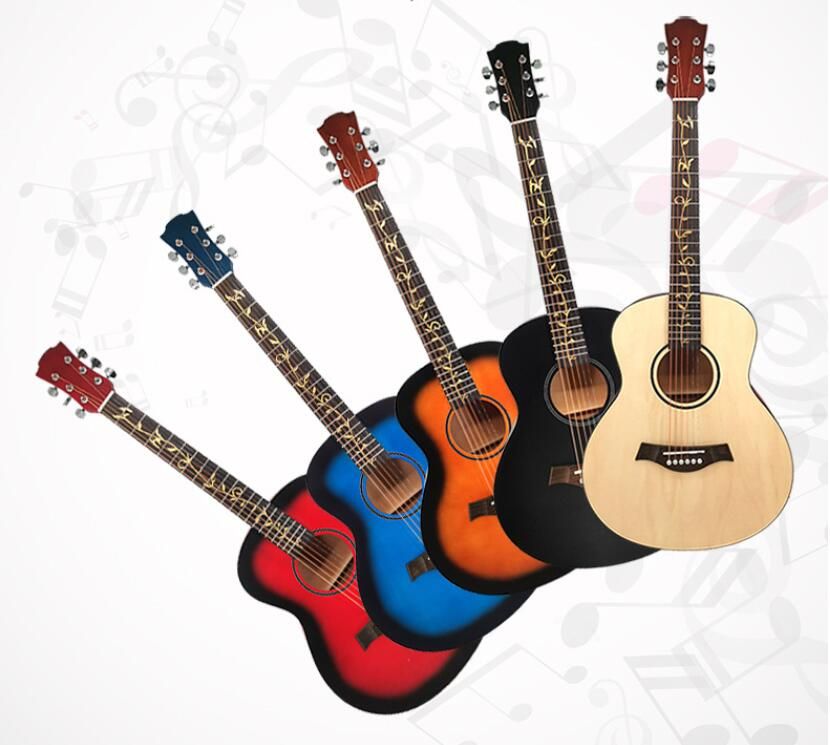 Compra Hermosa De 36 Pulgadas Popular Estudiante De Guitarra Para  Principiantes Introducción Completa De Haya Acústica Mate Guitarra Del  Instrumento Musical Del Envío Libre Barato | Entrega Rápida Y Calidad |  Es.Dhgate