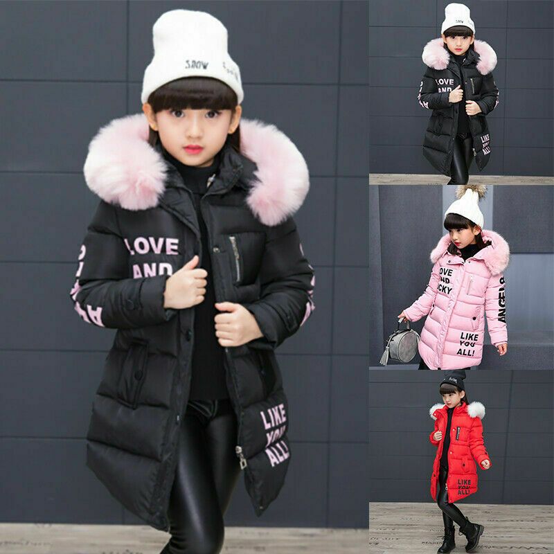 girls thick coat