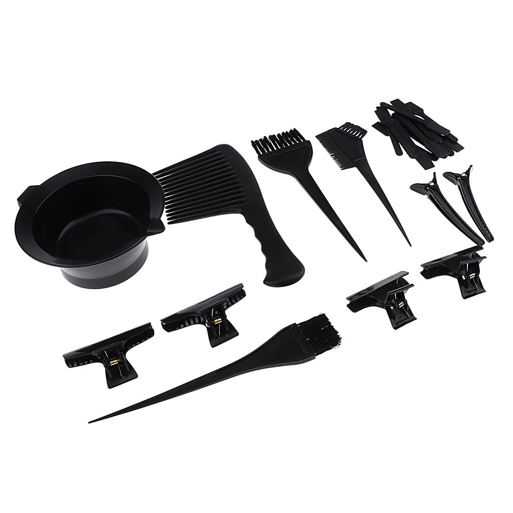 Plastic Hair Dye Coloring Tools Kit Salon Hair Color Tint Mixing Bowl