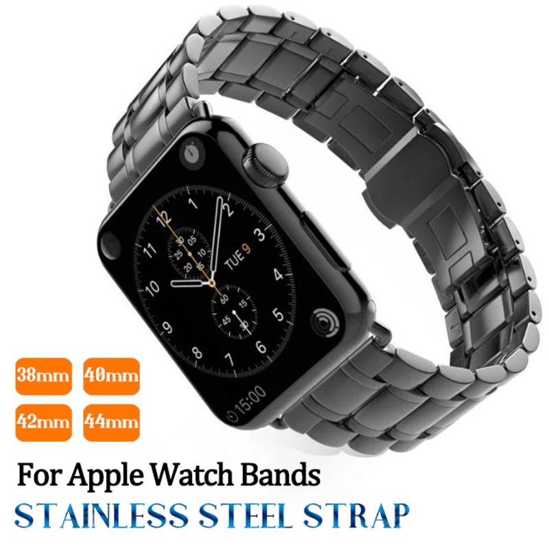 Laforuta Stainless Steel Band For Apple Watch Series 4 44mm 40mm Luxury Iwatch Metal Strap 42mm 38mm Men Wristband Series 3 2 1 Bracelet Watch Bands The Watch Band From Windring 28 86 Dhgate Com