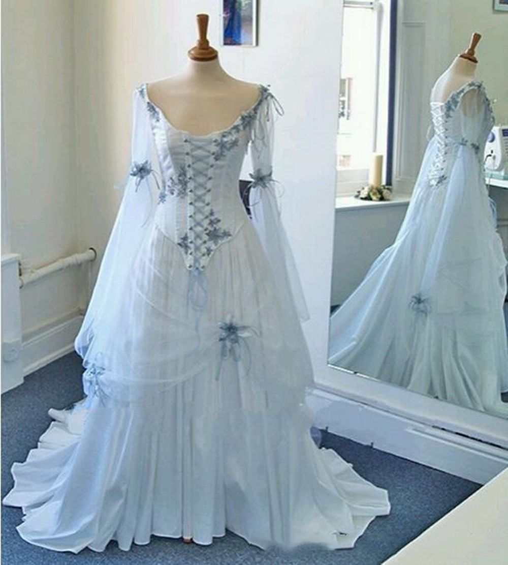 celtic style wedding dresses