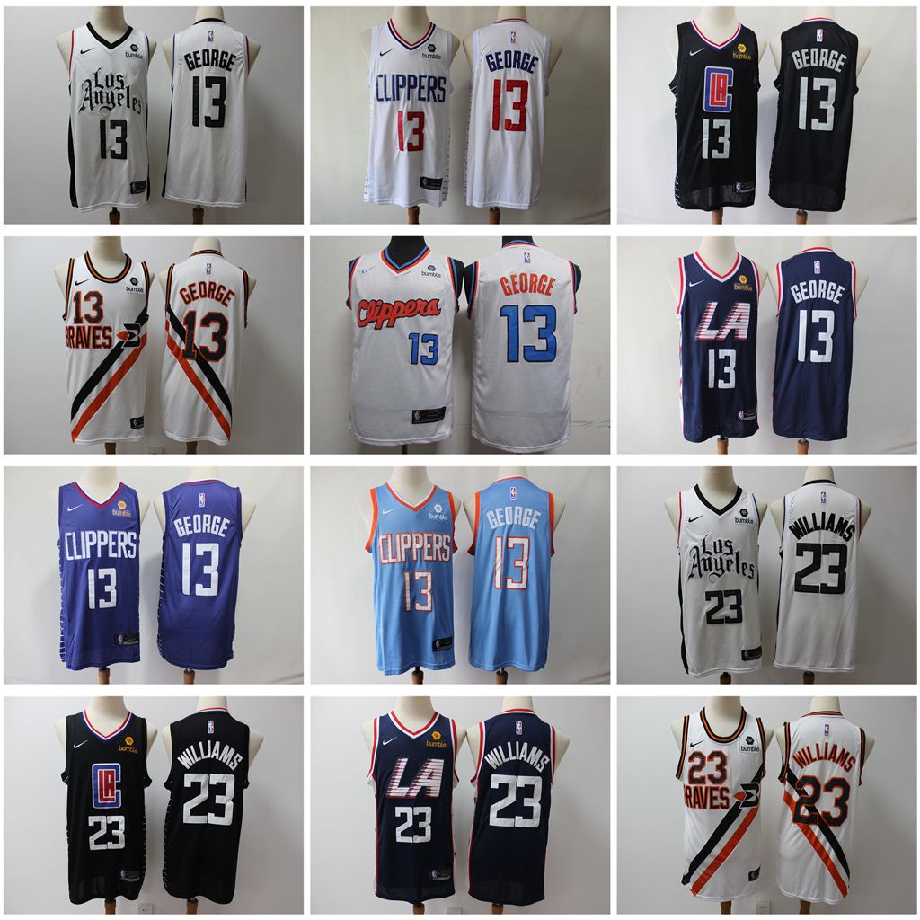 paul george basketball jersey
