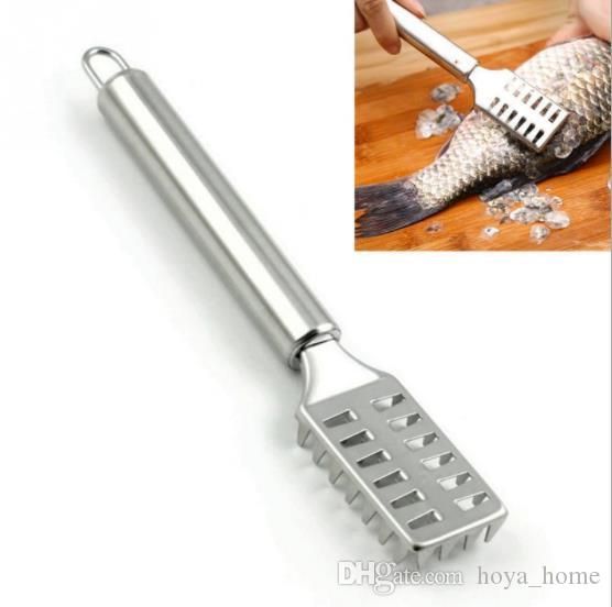 Kitchen Tools Creative Stainless Steel Fish Scale Planer Manual