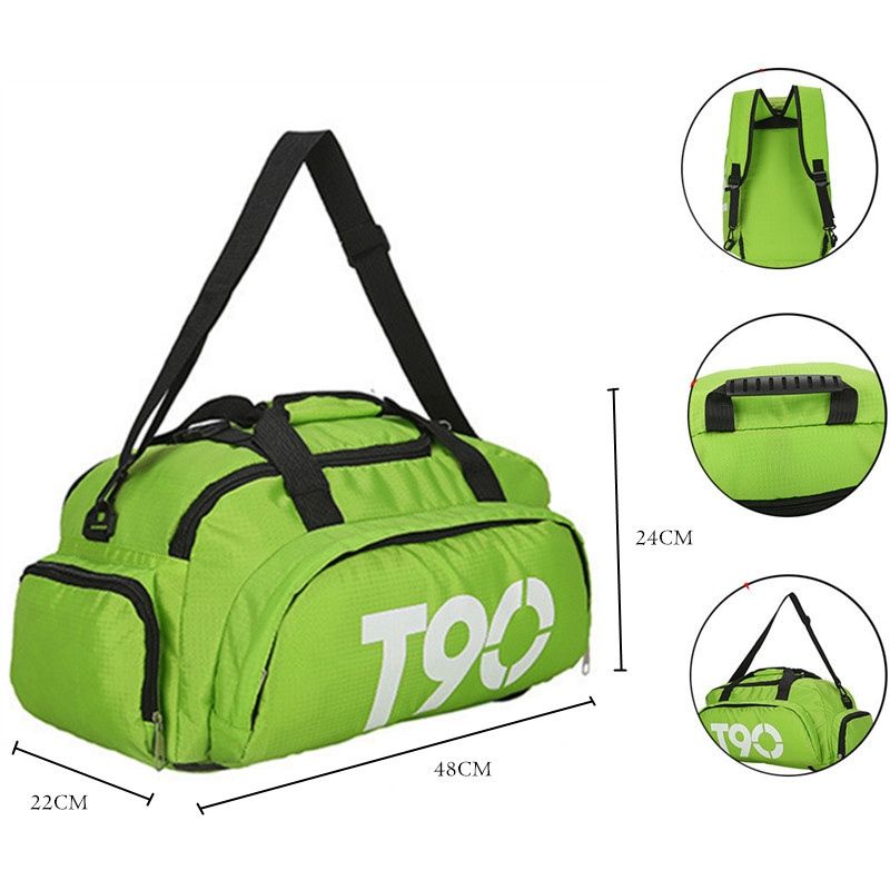 gym bolsa with dividers